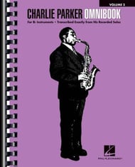 Charlie Parker Omnibook #2 B-Flat Instruments cover